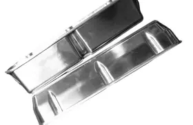 Speedmaster Outlet 840136540267 Ford Sb 289 302 351 Windsor Nostalgic Finned Aluminum Valve Covers Tall With Hole Speedmaster Outlet 840136540267 Ford Sb 289 302 351 Windsor Nostalgic Finned Aluminum Valve Covers Tall With Hole