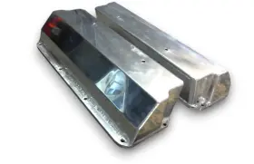 Speedmaster Outlet 840136540298 Ford 302 351c Cleveland Polished Fabricated Valve Covers Extra Tall Without Hole