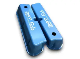 Speedmaster Outlet 840136540519 Ford Sb 289 302 351 Windsor Inch 347ci. Blue Aluminum Valve Covers Tall With Hole Speedmaster Outlet 840136540519 Ford Sb 289 302 351 Windsor Inch 347ci. Blue Aluminum Valve Covers Tall With Hole
