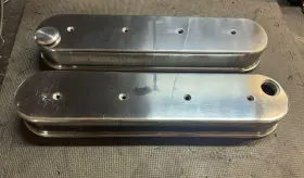 Speedmaster Outlet 840136540625 Chevy Ls1 Ls2 Ls3 Ls6 Ls7 Cast Aluminum Valve Covers - Without Coil Mounts