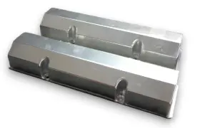 Speedmaster Outlet 840136562528 Chevy Sbc 350 Fabricated Valve Covers Satin Tall With Hole
