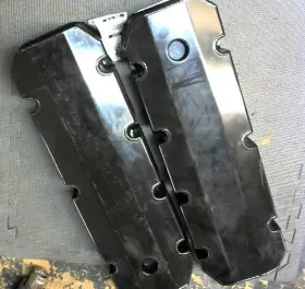Speedmaster Outlet 840136568377 Chevy Bbc 454 Fabricated Valve Covers Black Tall With Hole Speedmaster Outlet 840136568377 Chevy Bbc 454 Fabricated Valve Covers Black Tall With Hole