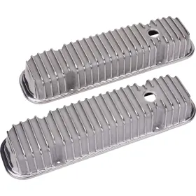 91003058 Speedway Motors Fits Pontiac V8 Finned Valve Covers