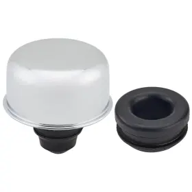9100524 Speedway Motors Push-in Style Oil Breather Cap And Grommet