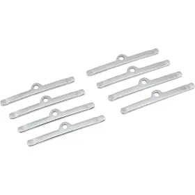 91017002-chr Speedway Motors Valve Cover Hold Down Clamps - Set Of 8 Chrome