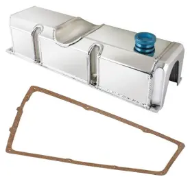 9102535 Speedway Motors Fabricated Aluminum Valve Cover With Gasket Fits 2.3l Ford