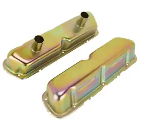 91550200 Speedway Motors Steel Valve Covers With Breathers Includes Gaskets Fits Small Block Ford