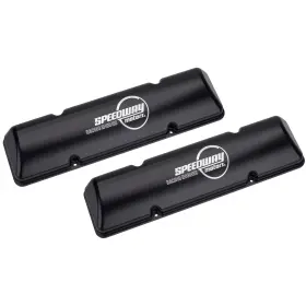 94041000 Speedway Motors Billet Valve Covers Sprint Cars Black Anodized Fits Small Block Chevy 94041000 Speedway Motors Billet Valve Covers Sprint Cars Black Anodized Fits Small Block Chevy