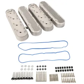 Sdp17606a836s Speedyparts4u Ls Cast Aluminum Valve Covers With Coil Mounts&covers For Chevy Small Block Sb V8