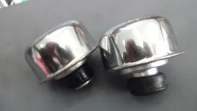 Spp022470 Spp Push In Breathers Set Gm Chevy Pontiac Ford Mopar Chrome For 1 1/4 Inch Hole