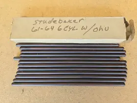 1549588 Studebaker 12 New 1961-1964 Ohv 6cyl Pushrods Nos Part#1549588