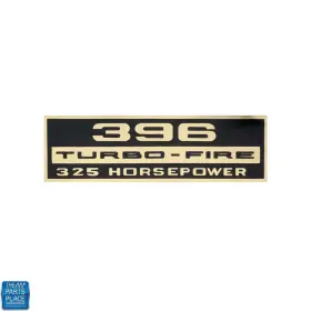 3864938 The Parts Place Inc. Dc1776p Chevy Cars 396 Turbo-fire 325 Hp Valve Cover Decal Dc0300 Gm Each