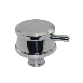 Sp8497 Top Street Performance Universal Aluminum Round Push-in Breather With Pcv Valve