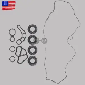 12635953 Topgearsltd For 2015 Buick Cadillac Chevrolet Gmc 2.0l 2.5l Engine Valve Cover Gasket Set