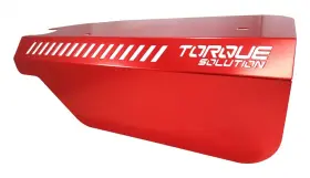 Tqsts-su-289r Torque Solution Engine Pulley Cover Red For Wrx 15 And Forester Xt 14 Fa20dit