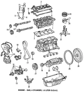 11201-11030 Toyota Genuine Thrust Bearing