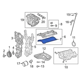 1121331080 Toyota Oe For Tacoma 2016-2023 Engine Valve Cover Washer Seal