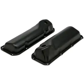 8731 Trans Dapt Powdercoated Steel Valve Covers 1970-82 Ford 351c 351m 400m Boss