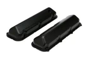 429-460 Trans-dapt Performance 8732 For Ford Asphalt Black Powder Coated Valve Covers
