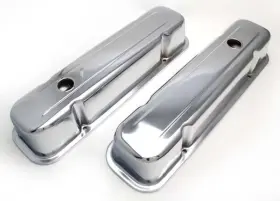 9300 Trans Dapt Performance Pont V8 Chrome Hi Baffled Valve Covers