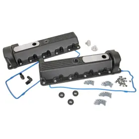 Tfs-51811802 Trick Flow Specialties 51811802 Cast Aluminum Valve Cover Kits For Ford 4.6l/5.4l 2v Tfs-51811802 Trick Flow Specialties 51811802 Cast Aluminum Valve Cover Kits For Ford 4.6l/5.4l 2v