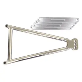 Sc-su-3304 Triple X Race Components Jacobs Ladder 13-5/8in With Straps Plated 3-hole