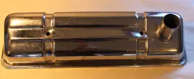 304677 Triumph Lot 360 Tr2 Through Early Tr4 Valve Cover Fair To Good Cond Non Vented
