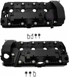 Vca93541 Trq Engine Valve Cover With Gasket And Hardware Lh Rh Kit Pair Set Of 2 For Bmw Vca93541 Trq Engine Valve Cover With Gasket And Hardware Lh Rh Kit Pair Set Of 2 For Bmw