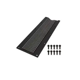 81045bk Tsp Chevy Ls1 And Ls6 Gen Iii Valley Cover Finned Aluminum Black 4.8 5.3 5.7 6.0 Gm