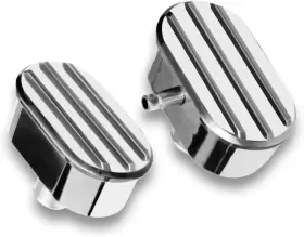 Bp6500 Tsp Finned Oval Polished Aluminum Valve Cover Breather Cap/pcv