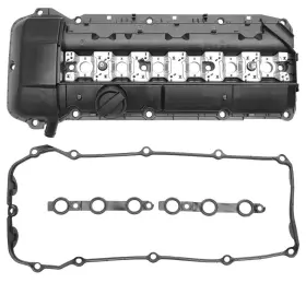Tuca240605000047 Tuckbold Valve Cover With Gasket For Bmw 325i 2.5l 2001-2002 Front Rocker Black