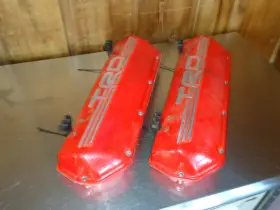 Trd11026 Valve Covers Toyota Racing Trd Aluminum Cover Set With Spacers Nascar Joe Gibbs