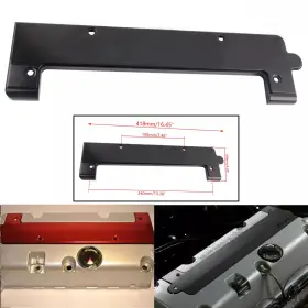 Oep006-bk Vehito Coil Pack Spark Plug Cover Aluminum Black For Honda Dohc Vtec K20 K24 K Series
