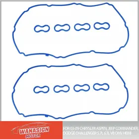 Vs50476r Wanasign Motor For 03-09 Dodge Ram 1500 Chrysler Jeep 5.7l 6.1l V8 Ohv Hemi Valve Cover Gasket