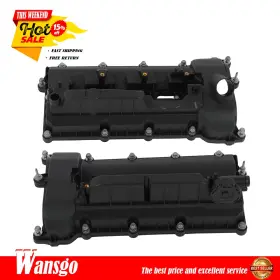 Wg4808762 Wansgo 2x Left And Right Engine Valve Cover For Land Rover Range Sport Lr4 3.0l