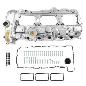 Qmsg9910507 Waterwich N55 Aluminium Valve Cover With Gasket Bolts Kit Compatible Bmw