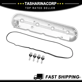 12561820 X Autohaux 12570427/12561820 Engine Valve Cover With Gasket No.12570427 For Chevrolet Tahoe 2000-2008 1 Set