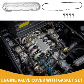 12570428 X Autohaux 12582224/12561819/12570428 Engine Valve Cover With Gasket No.12582224 For Chevrolet Tahoe 2000-2008 1 Set