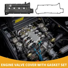 22410-23010 X Autohaux 2241023010/22410-23010 Engine Valve Cover With Gasket No.2241023010 For Hyundai Elantra 1.8l 2.0l 1 Set