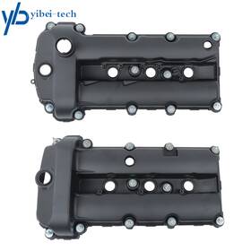 Yibei-tech Yi343539t 2pcs Aluminum Left And Right Engine Valve Cover For Jaguar S-type 3.0l 2002-2008