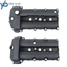 Yi343539t Yibei-tech 2pcs Aluminum Left And Right Engine Valve Cover For Jaguar S-type 3.0l 2002-2008