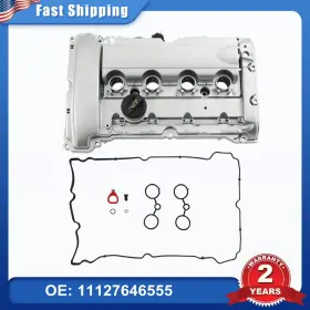 114318lp9753080 Zyooegear Upgrade Aluminum Engine Valve Cover Kit For 2007-2012 N14 Mini Cooper S Jcw 1.6l