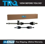Trq Front Cv Axle Shaft Set For 2006-2010 Hyundai Azera Sonata New. Price: $249.95.
