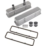 60-86 Sbc Circle Track Tall Valve Cover Kit, Steel, Plain New. Price: $112.99.