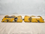 Complete Set Of Caterpillar 3406C Diesel Engine Valve Cover 7E0331 7E0332 Used. Price: $233.75.