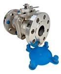 Warren 2" Class 300 Flanged End Ball Valve Full Port Stainless Steel, Fire Safe New. Price: $371.41.