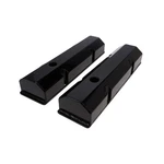 Short Bolt Aluminum Valve Covers With Breather Holes For Chevy Sbc - Black New. Price: $211.86.