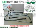 Land Rover Valve Cover Gasket Set Range 03-05 4.4 LR003812 LR003813 Elring New. Price: $65.00.