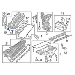 For Ram 1500 2025 68311023AB Engine Valve Cover Washer Seal New. Price: $11.65.
