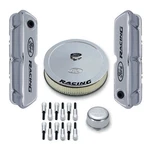 Ford Racing Chrome Engine Dress-up Kit Black Logo 289 302 351W Small Block Sale New. Price: $250.99.